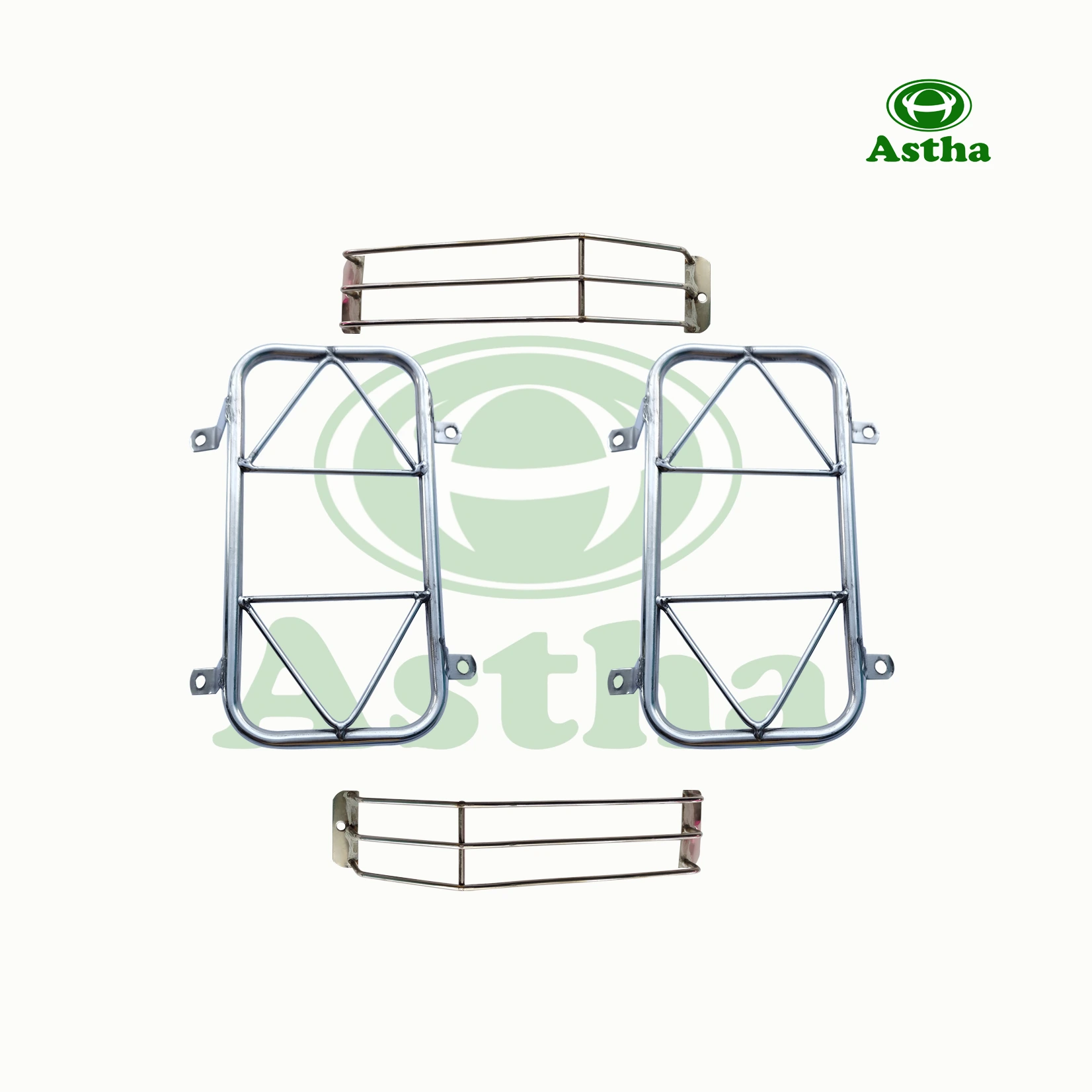 Acc. Side & Tail Indicator Guard (Set-4) 3W Bajaj RE-Optima 4St